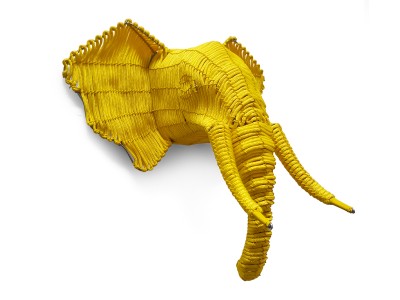 Rope Elephant  Head - Mini